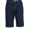 Bermuda jeans classic stone wash