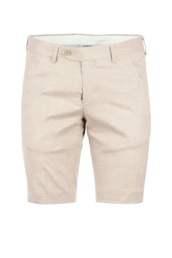 Bermuda misto lino Made in Italy uomo