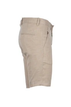 Bermuda misto lino Made in Italy uomo