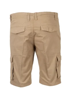 Bermuda modello cargo in cotone elasticizzato