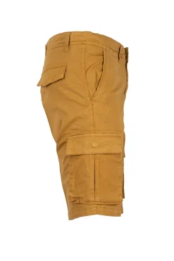 Bermuda modello cargo in cotone elasticizzato