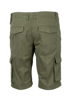 Bermuda modello cargo in cotone elasticizzato