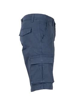 Bermuda modello cargo in cotone elasticizzato