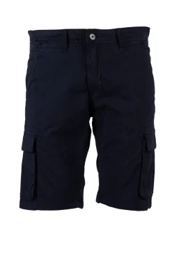 Bermuda modello cargo in cotone elasticizzato