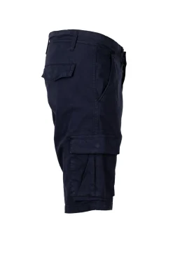 Bermuda modello cargo in cotone elasticizzato