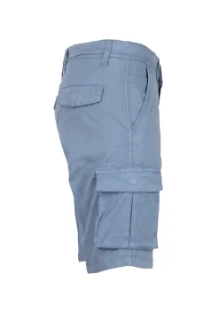 Bermuda modello cargo in cotone elasticizzato