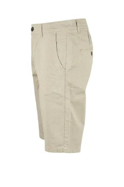 Bermuda uomo chinos microfantasia