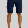 Bermuda uomo modello cargo in puro cotone