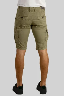 Bermuda uomo modello cargo in puro cotone