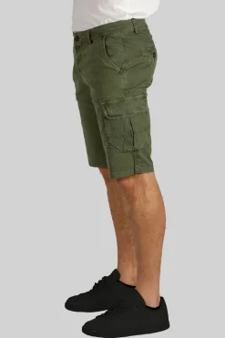 Bermuda uomo modello cargo in puro cotone