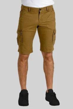 Bermuda uomo modello cargo in puro cotone