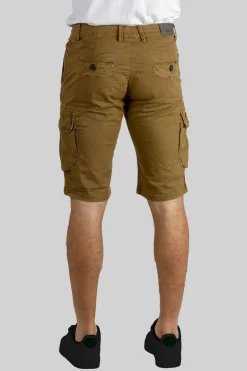 Bermuda uomo modello cargo in puro cotone