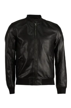 Bomber in ecopelle