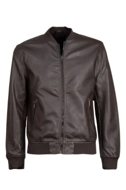 Bomber in ecopelle