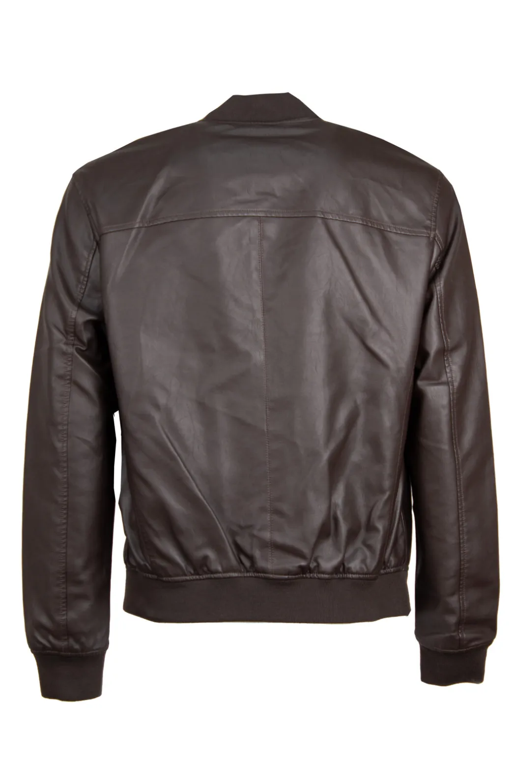 Bomber in ecopelle