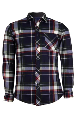 Camicia a quadri con interno in pile