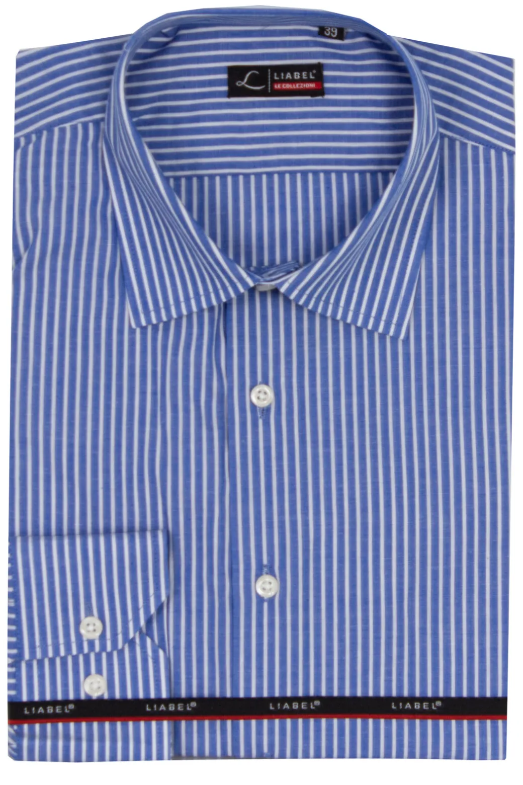 Camicia classica collo classico manica lunga a righe