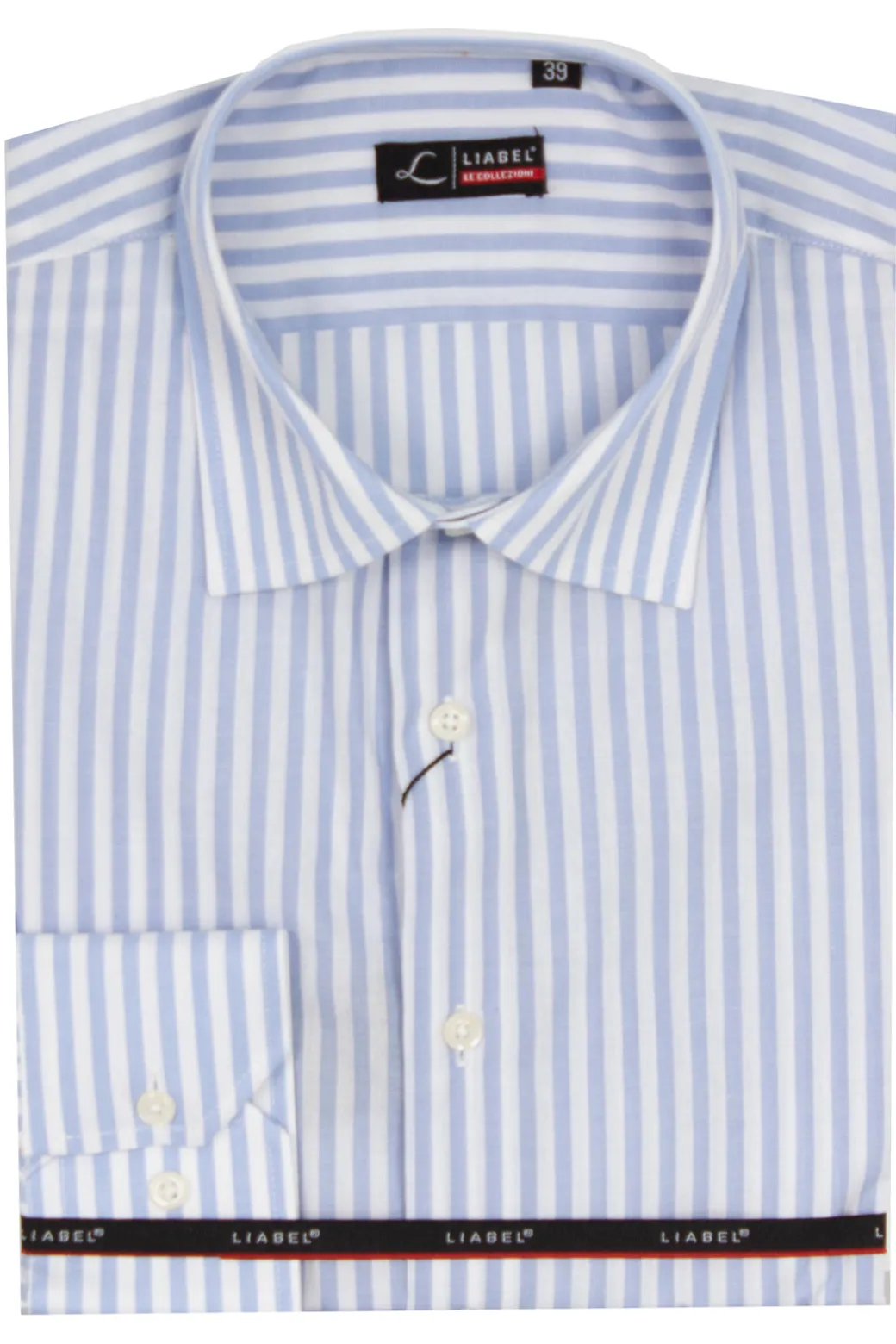 Camicia classica collo classico manica lunga a righe