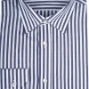 Camicia classica collo italiano in puro cotone fantasia a righe