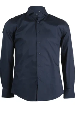 Camicia classica uomo con collo francese