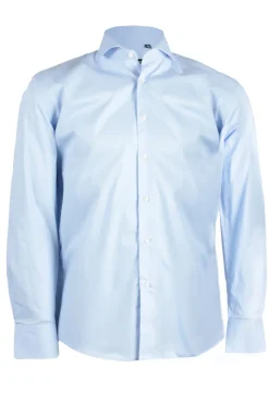 Camicia classica uomo con collo francese