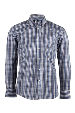 Camicia da uomo a quadri