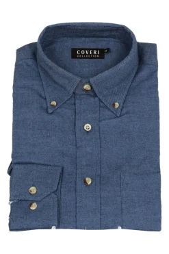 Camicia flanella rasata da uomo