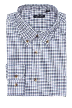 Camicia in flanella rasata a quadri