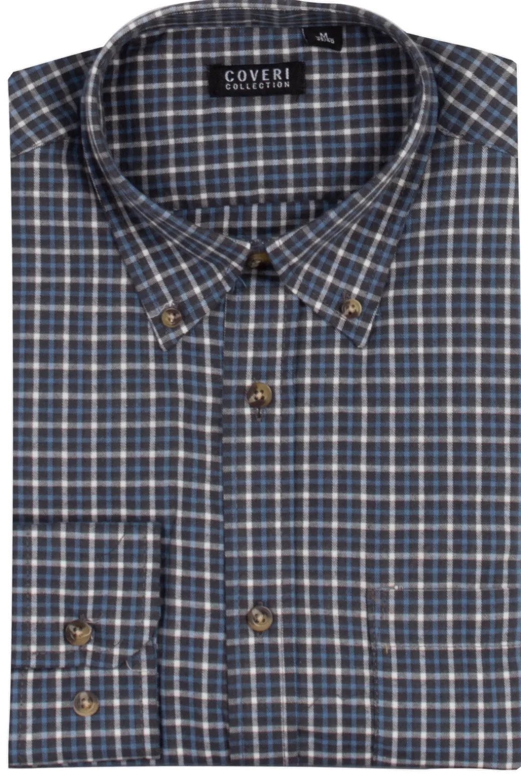 Camicia in flanella rasata a quadri