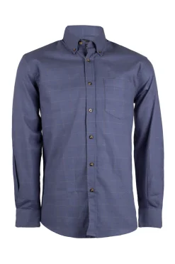 Camicia in flanella rasata uomo