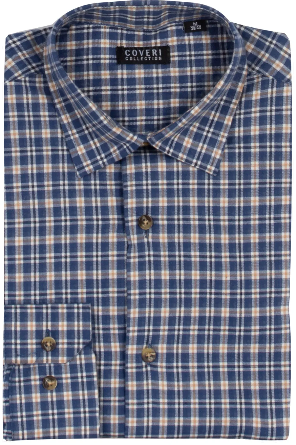 Camicia in flanella rasata a quadri
