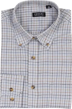 Camicia in flanella rasata a quadri