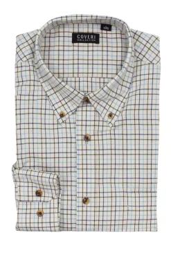 Camicia in flanella rasata a quadri