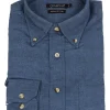 Camicia in flanella tinta unita