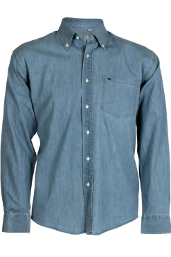 Camicia jeans button down