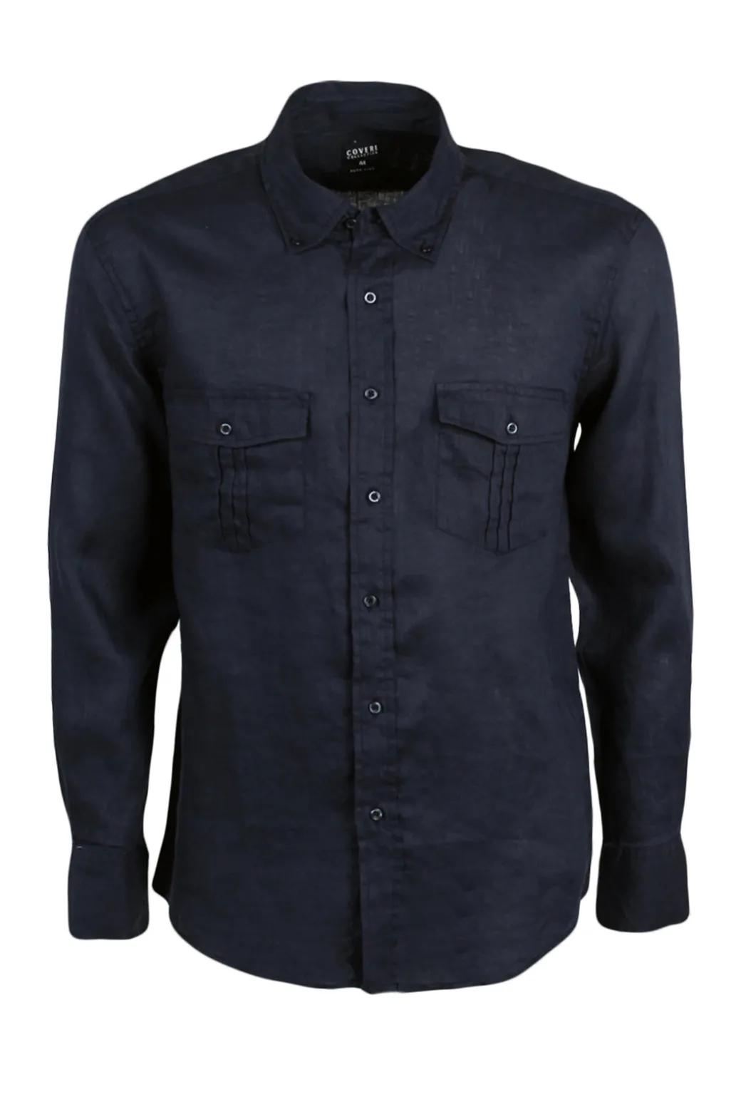 Camicia lino uomo taglia comoda button down