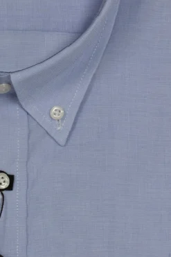 Camicia manica corta con collo button down