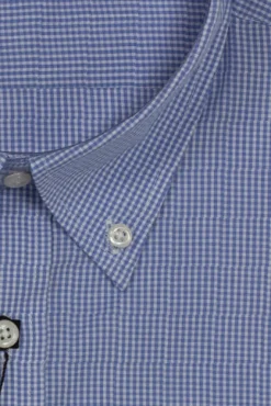 Camicia manica corta con collo button down