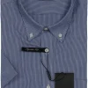 Camicia manica corta in puro cotone fantasia