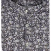Camicia maniche corte con fantasia a fiori