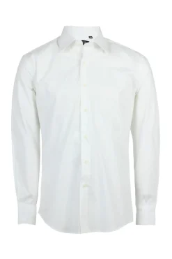 Camicia uomo elasticizzata tinta unita