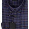 Camicia uomo in flanella button down