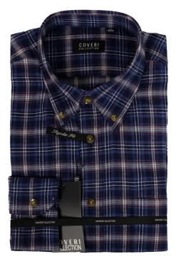 Camicia uomo in flanella button down
