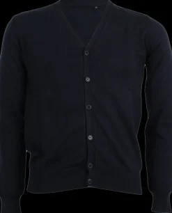 Cardigan uomo in cotone tinta unita