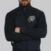 Felpa full zip uomo linea oversize