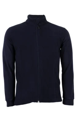Felpa in micro pile full zip