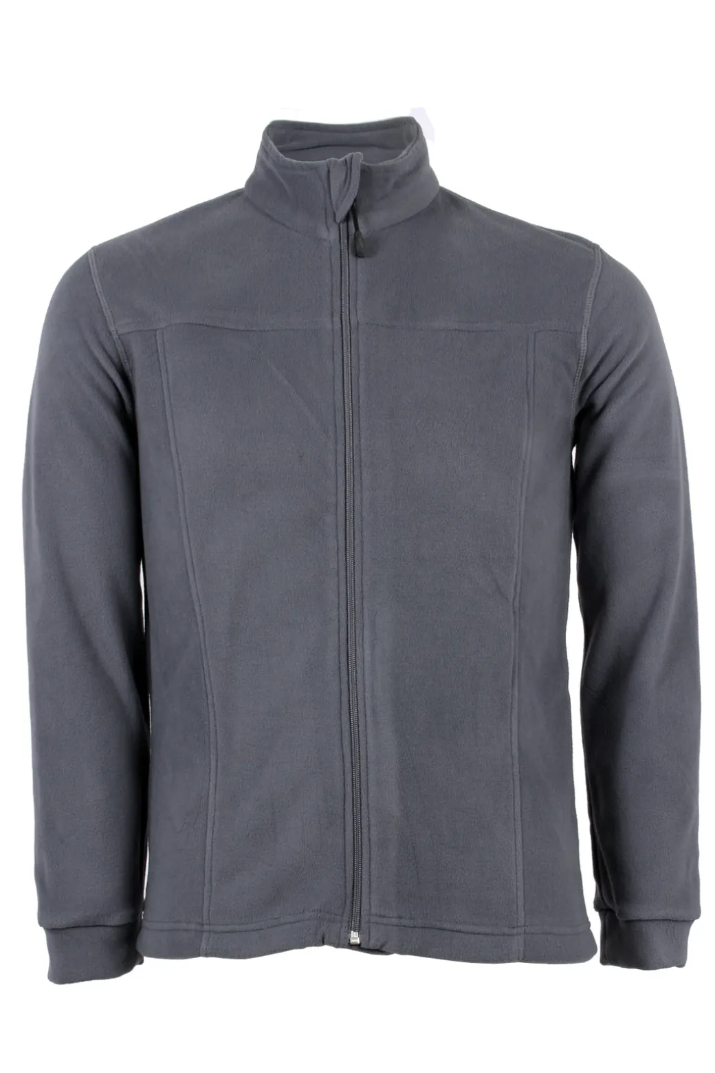 Felpa in micro pile full zip