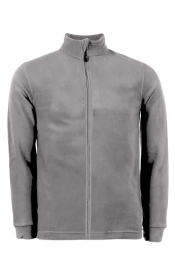 Felpa in micro pile full zip