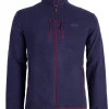 Felpa in pile con zip intera e 4 tasche chiuse da zip