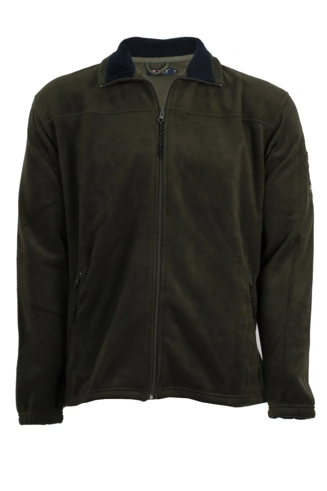 Felpa in pile full zip